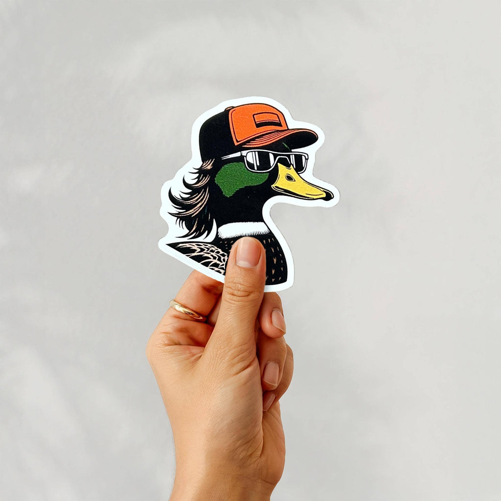 Mullet Mallard Sticker