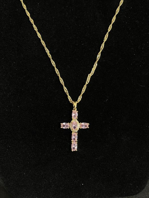 Cross Necklace w/ 16 inch chain T-Shirts, Hoodie, Sweatshirt | DripVista.com