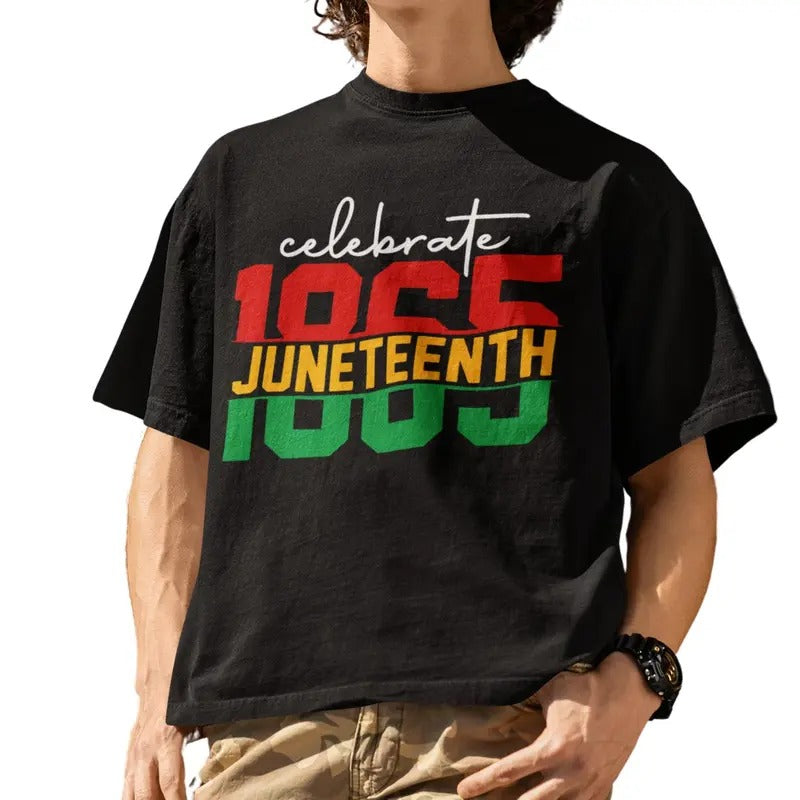 1865 Juneteenth Celebrate African American Freedom Day T-Shirt