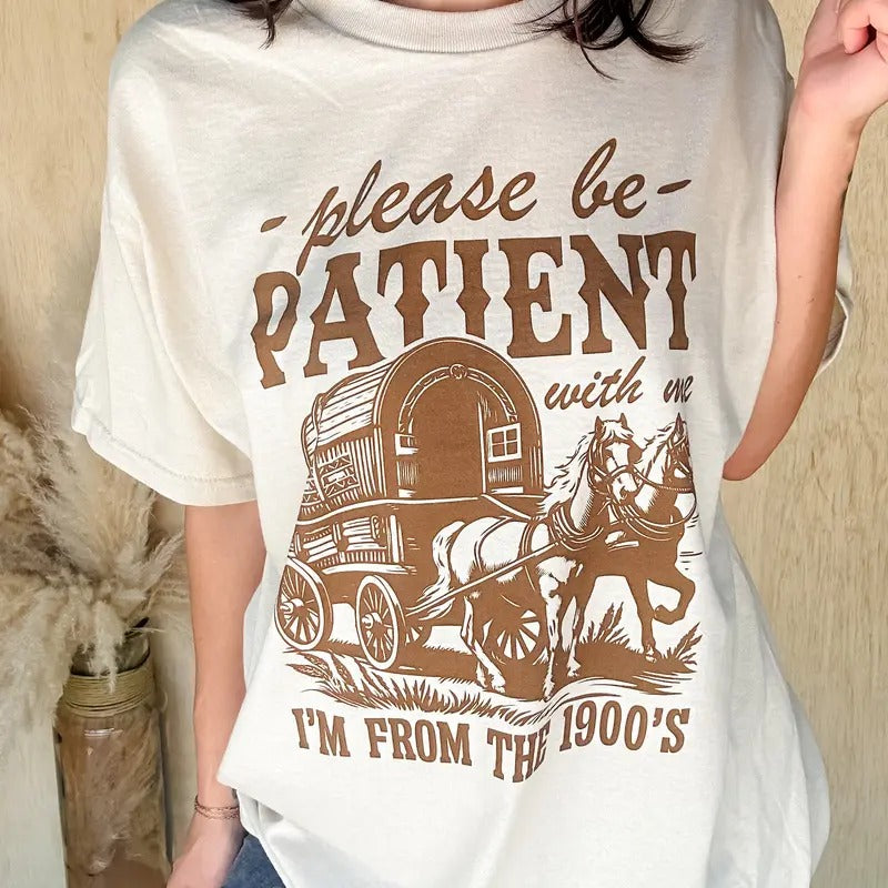 1900's Graphic Top