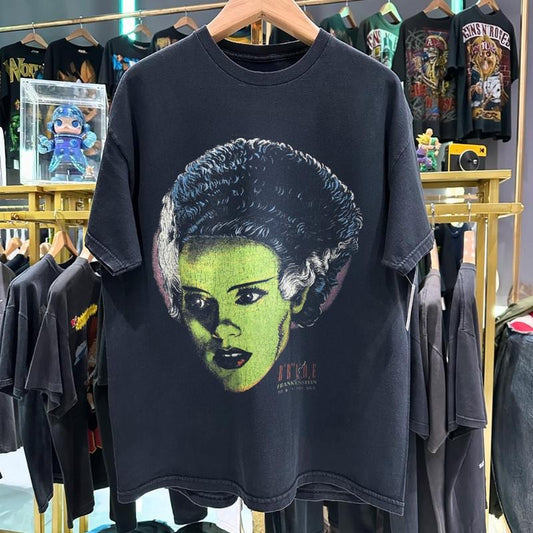 1991 The Bride 0F Frankenstein Rare  Black T-Shirt Unisex Shirt Gift for him, Gift for her, Gift for fan