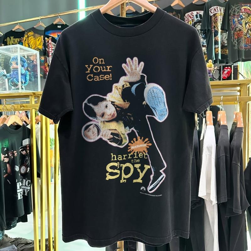 1996 Harriet The Spy 'Michelle Trachtenberg' Ultra Rare  Black T-Shirt Unisex Shirt Gift for him, Gift for her, Gift for fan