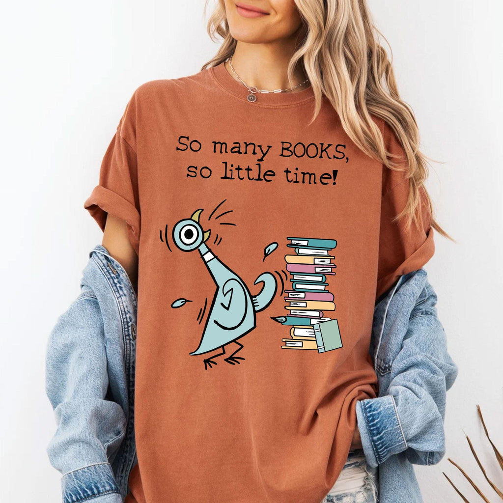 Many Books Little Time Elephant Piggie Elementary Teacher Teacher Reading Book Lover Pigeon (3)