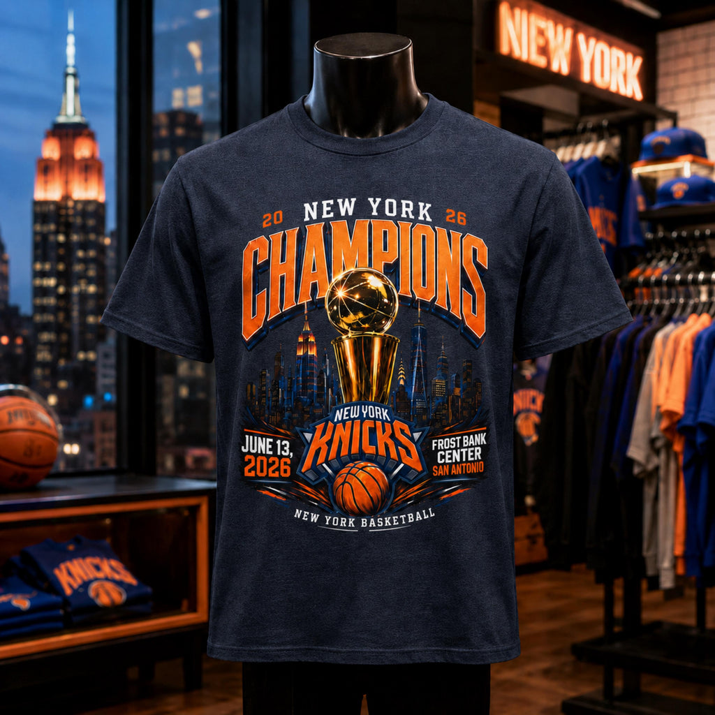 York Basketball Champions 2026 York Knicks Champions Unisex T-shirt, Sweatshirt, Hoodie (3)