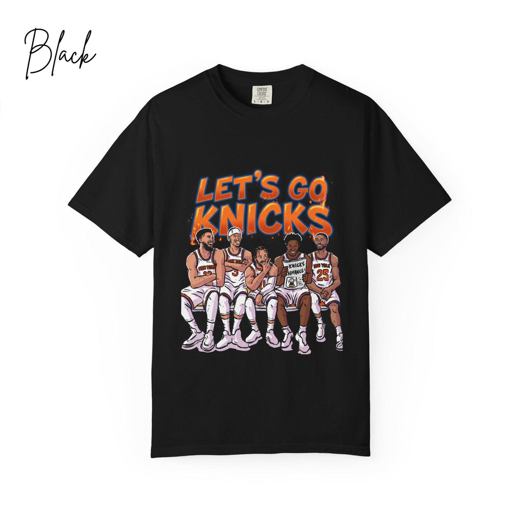 Let'S Go Knicks Vintage York Basketball Retro Hoops Fan Nyc Basketball Him (3)