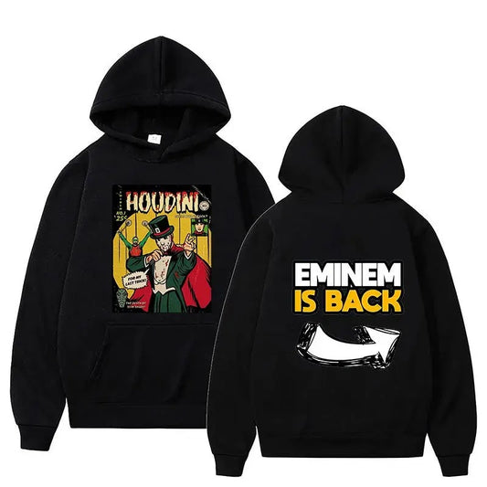 2 Sides Eminem Houdini Hoodie, Gift For Fan, Gift For Her, Gift For Him