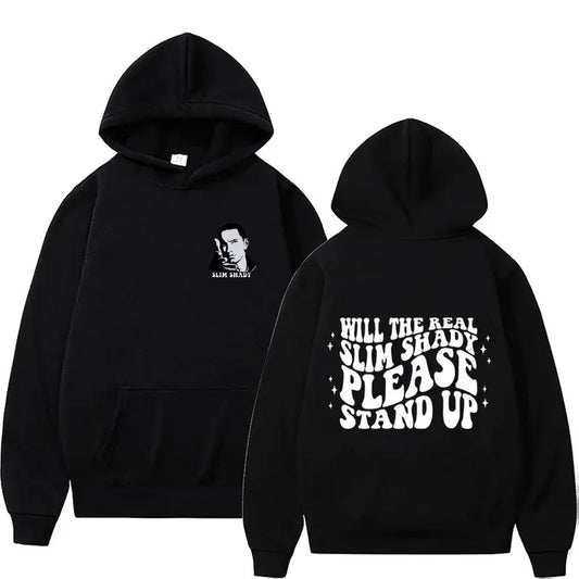 2 Sides Eminem Slim Shady Graphic Hoodie, Gift For Fan, Gift For Her, Gift For Him