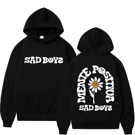 2 Sides Sad Boyz Mente Positiva Hoodie, Gift For Fan, Gift For Her, Gift For Him