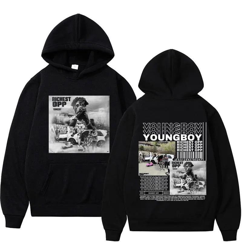 2 Sides YoungBoy Album Hoodie, Gift For Fan, Gift For Her, Gift For Him