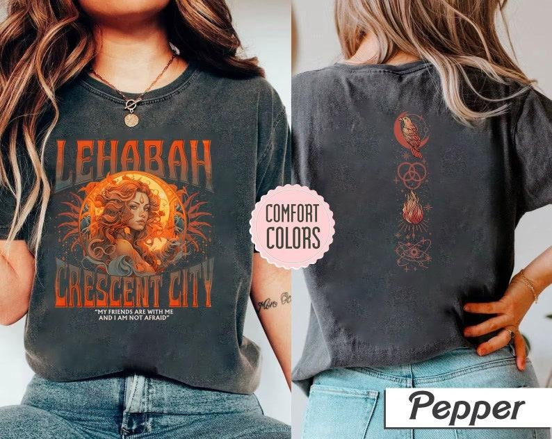 2 Slide Design, Crescent City Fan T-Shirt