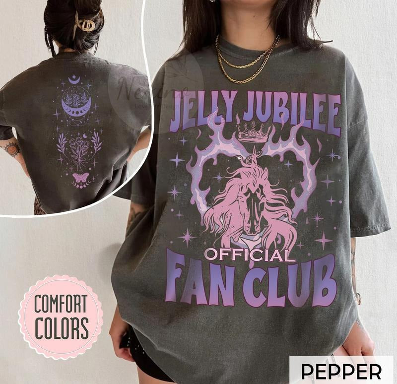 2 slides, Jelly Jubilee Crescent City TShirt, Bryce Quinlan Merch, Crescent City SJM Shirt, Jelly Jubilee Fan Club...