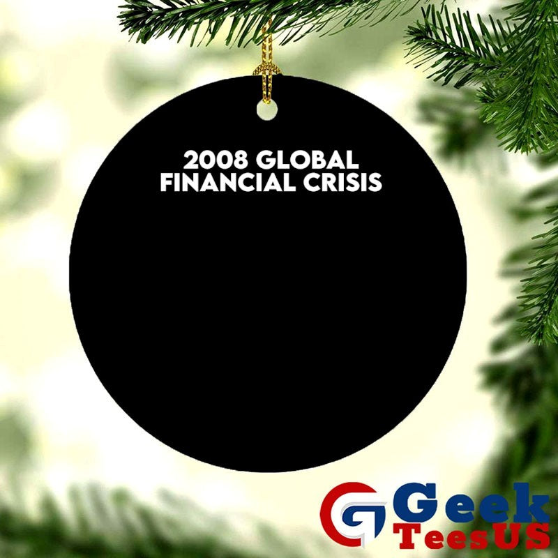 2008 global financial crisis classic shirt