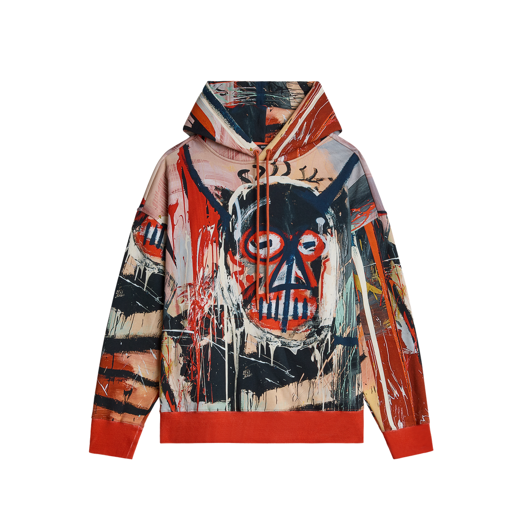 Jean-Michel Basquiat “Untitled, 1982 (Devil)” All-Over Print Hoodie