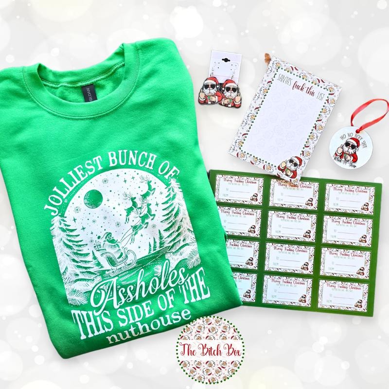 2024 Christmas Bitch Box T-Shirts, Hoodie, Sweatshirt | DripVista.com
