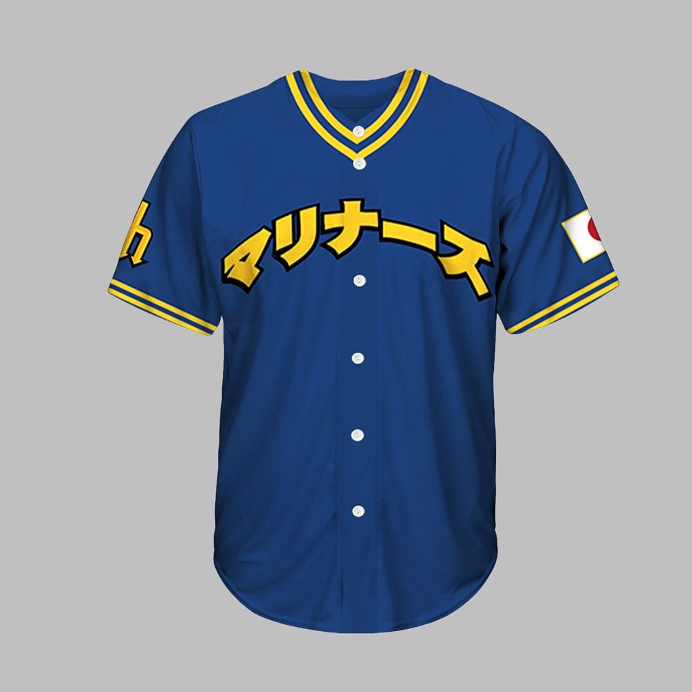 2025 Giveaway Mariners Japanese Heritage Day Jersey - Grishko.com