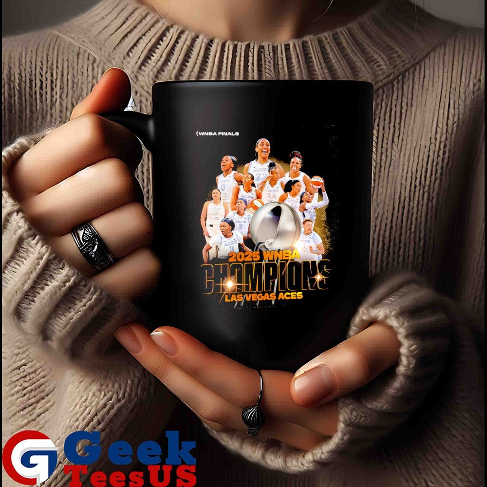 2025 WNBA Champions Las Vegas Aces basketball poster shirt