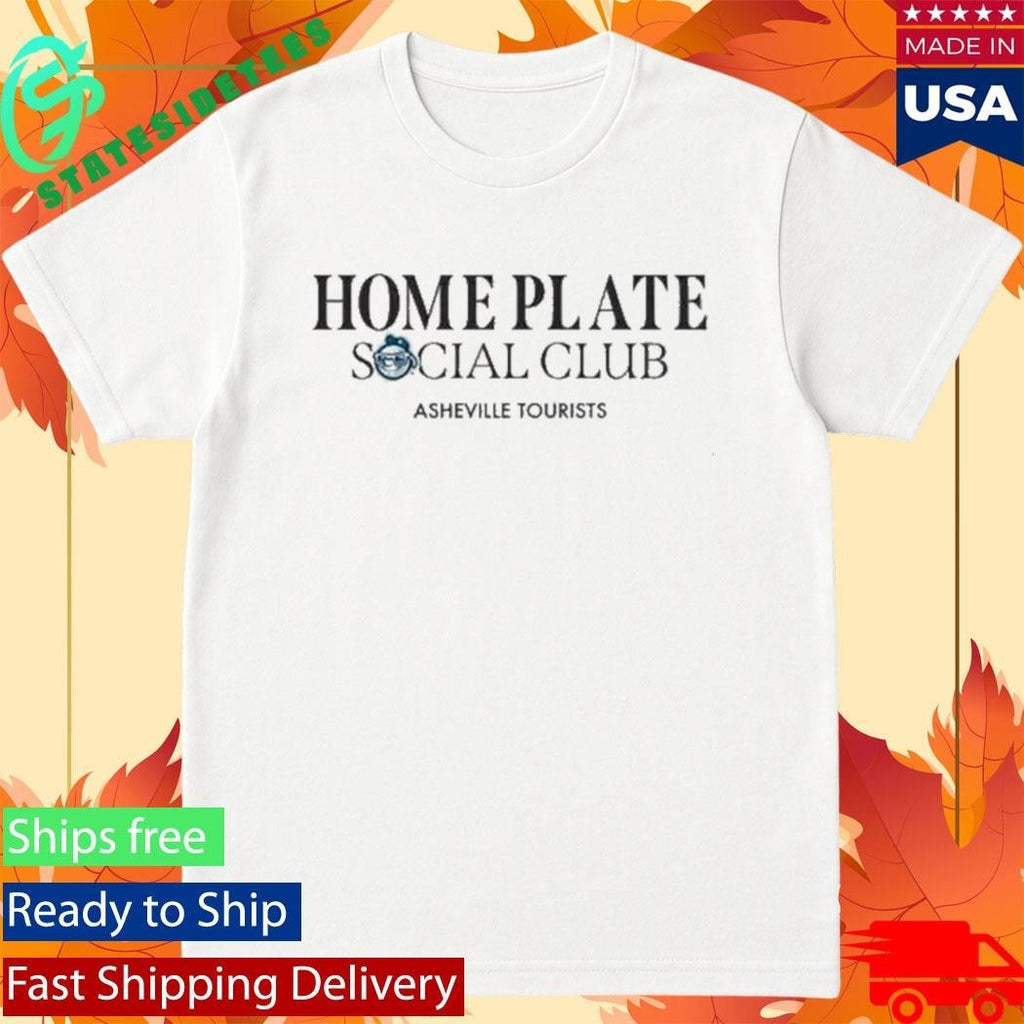 2026 Asheville Tourists Home Plate Social Club Giveaway Shirt