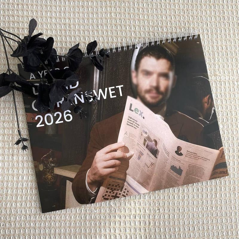 2026 David Calendar Celebrity 2026 Wall Calendar Xmas Gift for Fans