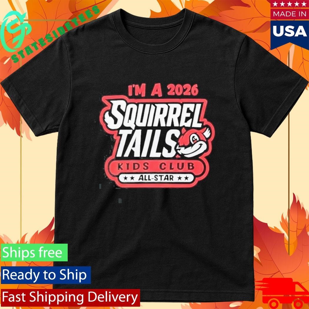 2026 Richmond Flying Squirrel Tails Kids Club All Star Shirt