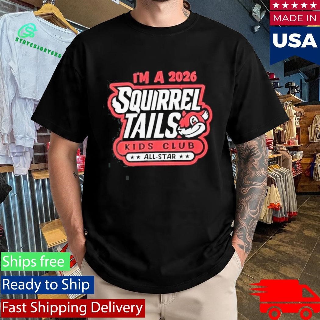2026 Richmond Flying Squirrel Tails Kids Club All Star Shirt