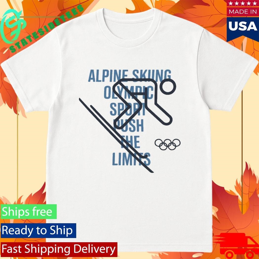 2026 Winter Olympics Alpine Skiing Graphic Shirt