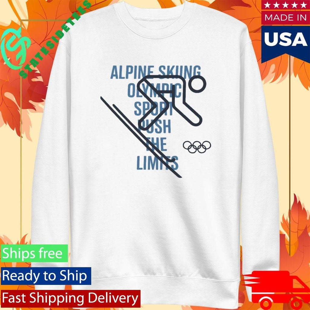 2026 Winter Olympics Alpine Skiing Graphic Shirt