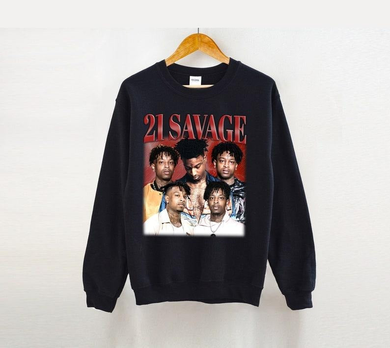 21 Savage T-Shirt, 21 Savage Shirt, 21 Savage Tees, Retro 21 SavageShirt, Style T-Shirt