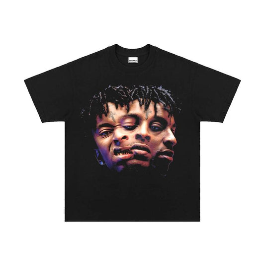 21 savage shirt for Men Women Vintage 90s TShirt Casual Tees Tops
