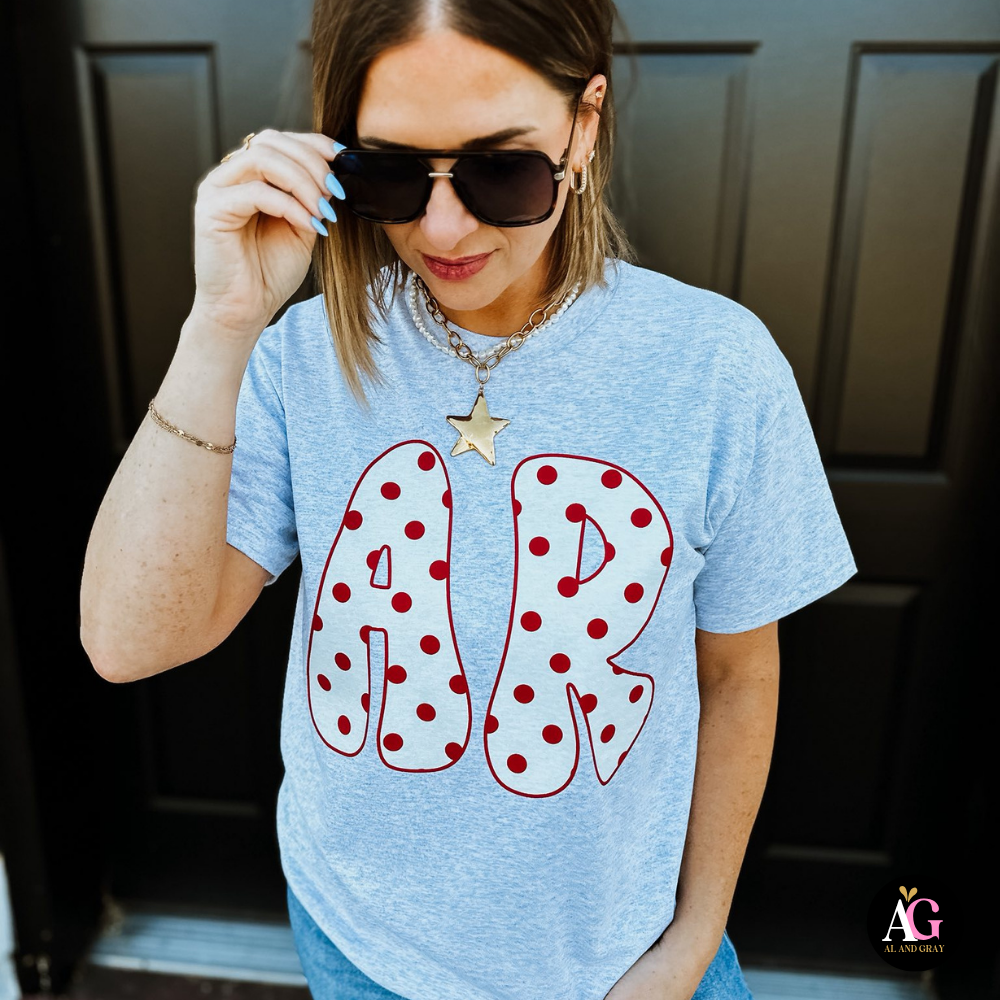 Custom Polka Dot State