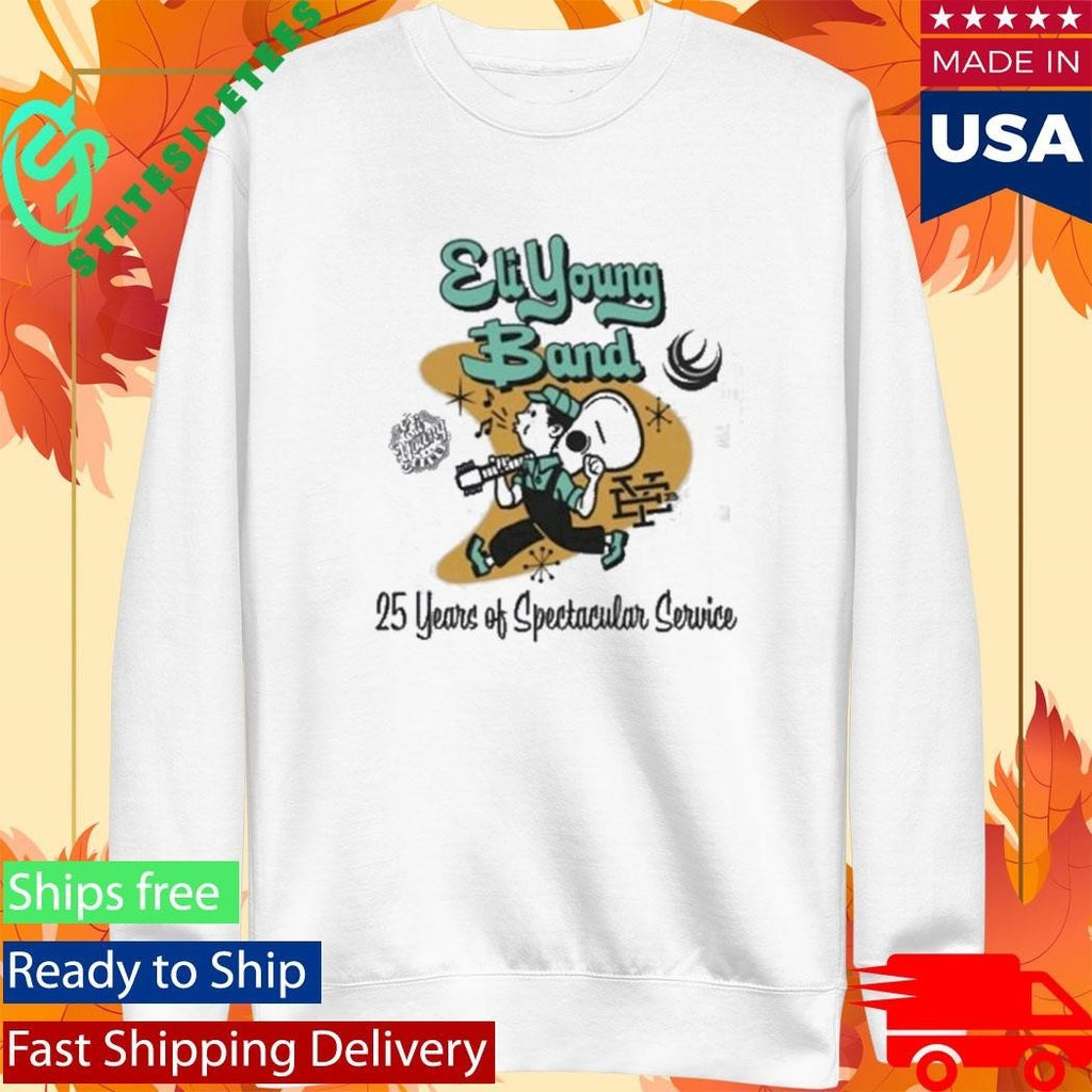 25 Years Of Spectacular Service Eli Young Band Shirt