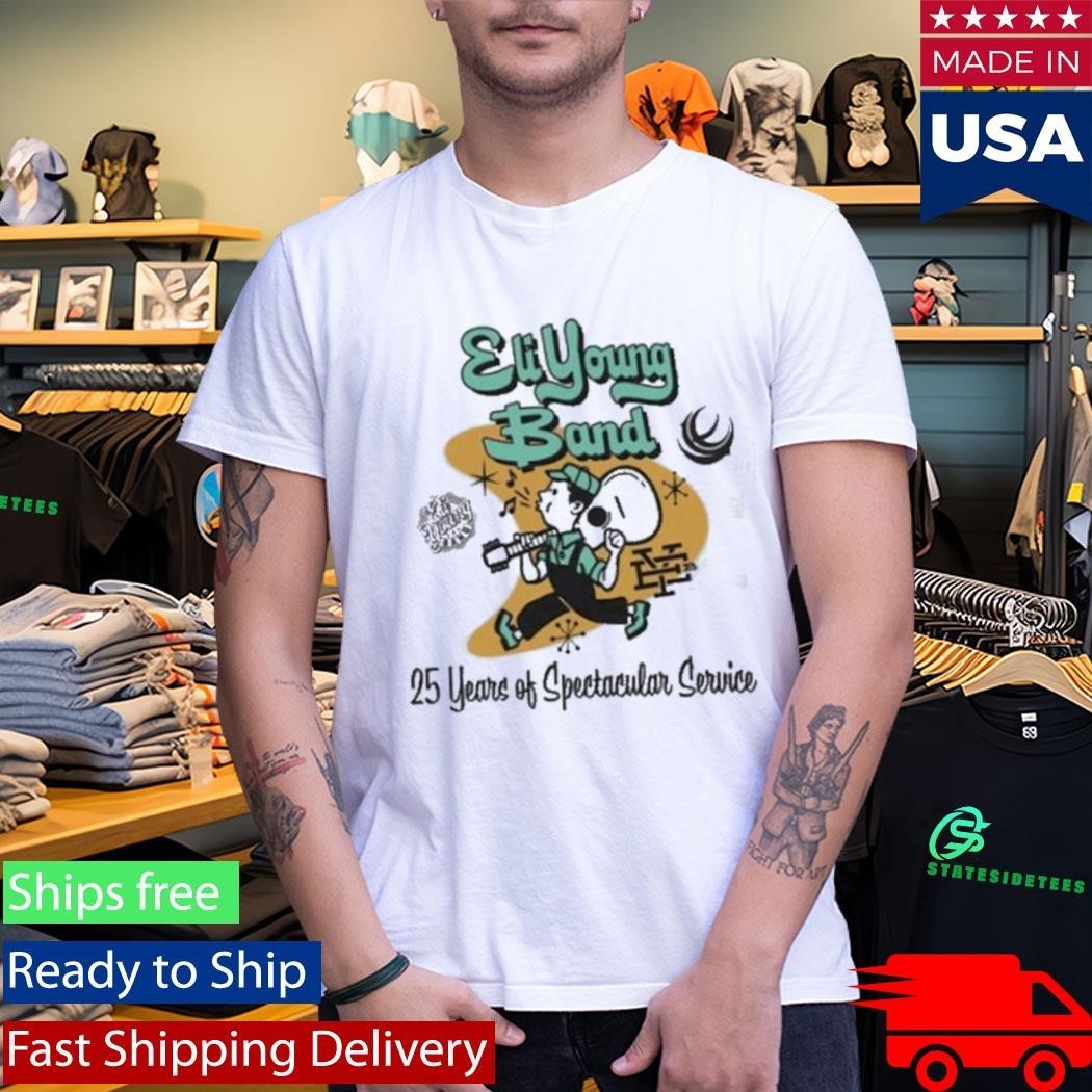 25 Years Of Spectacular Service Eli Young Band Shirt