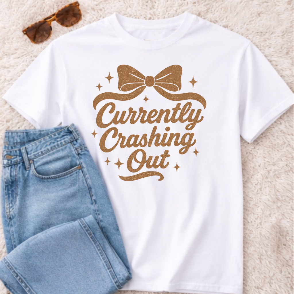 Crashing Out Graphic T-Shirt