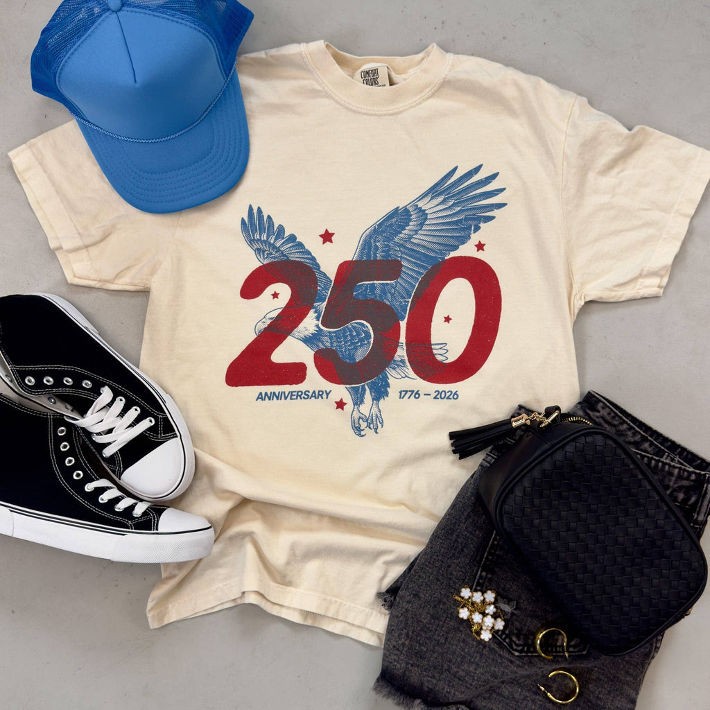 250 USA Anniversary Eagle Tee