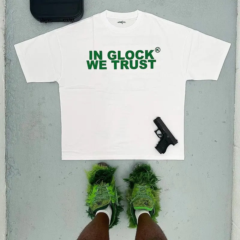 2FACE IN GLOCK WE TRUST Oversized Shirt