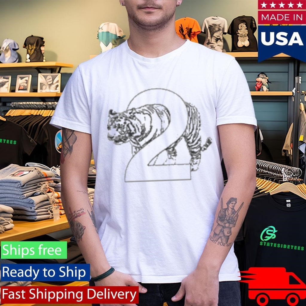 2Hollis 222 Pixel Tiger Shirt