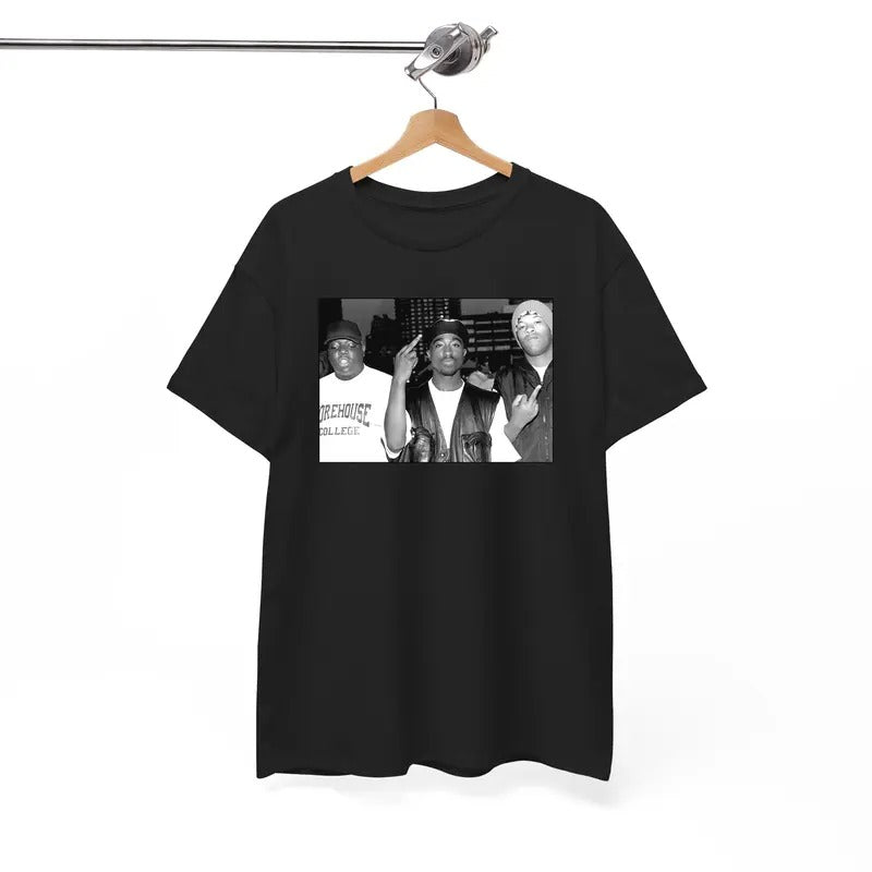 2PAC Friends Rapper Tshirt, Hip Hop Legends and Pioneers Tee, Gift For Fan