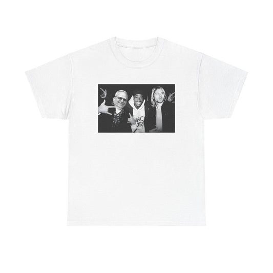 2PAC Pope Leo XIV Kurt Cobain Tshirt, Funny Tshirt, Rap Shirt