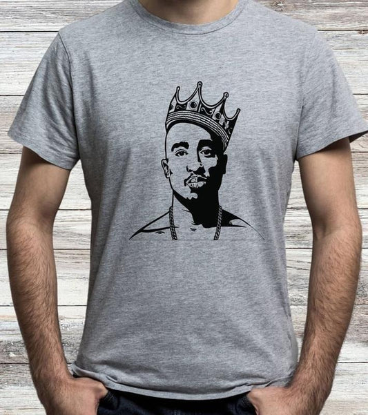 2Pac Tupac Shakur T-Shirt, HipHop Shirt, 90s Rap, Vintage 90s 2Pac Rapper Hip Hop Legends Shirtstyle{n002}2