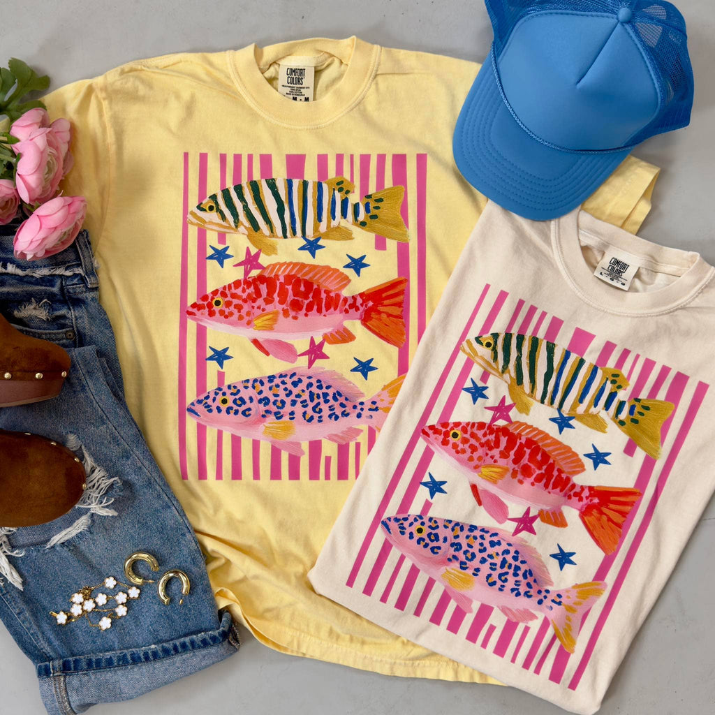 Colorful Fish Tee
