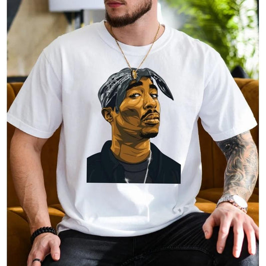 2pac Rapper Shirt, Tupac Rapper Tshirt, Hip Hop Legends Shirt, 90s Music Hip Hop Tee, Unisex Short Sleeve Tee