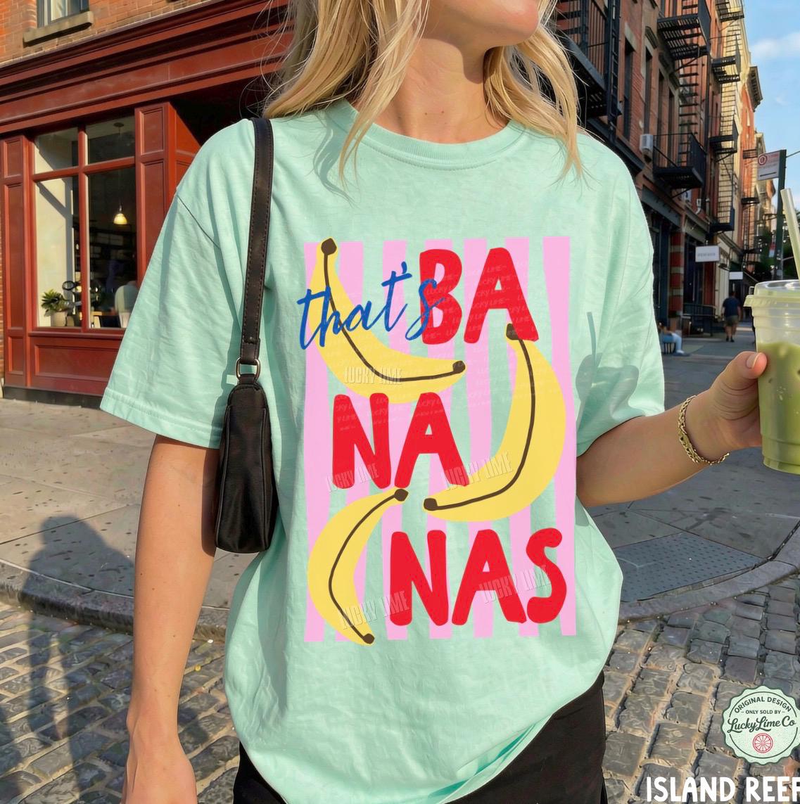 Bananas Summer Fruit Food Pun Retro Banana Summer Comfort Colors (4)
