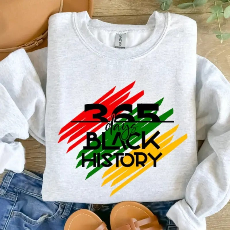 365 Days Black History Shirt, Black History Month Shirt, Black Month Shirt, Black Every Month Shirt, Black Lives Matter Shirt