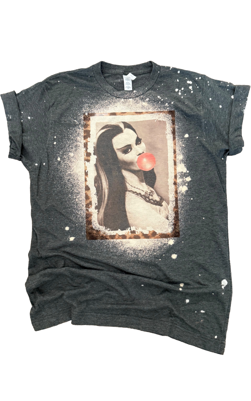 Bride of Frankenstein Bleached Tee