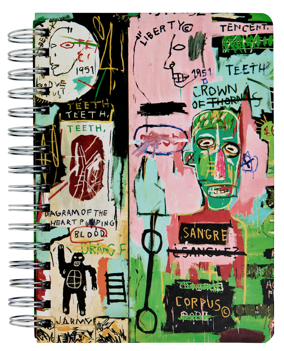 Jean-Michel Basquiat "in Italian" Wire-O Notebook