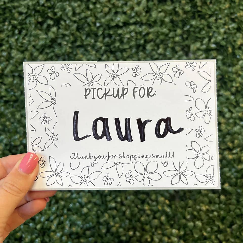 Pickup Stickers: Flowers
