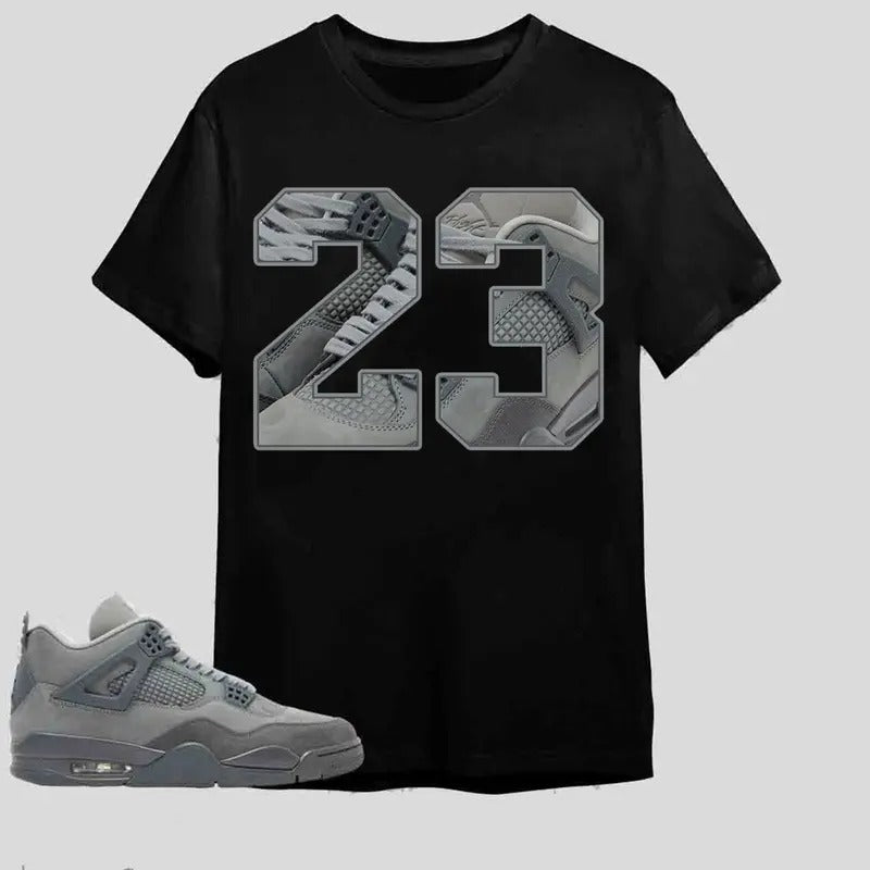 4 Wet Cement Smoke Iron Grey Retro SE T Shirt Match MM Hoodie, Sweatshirt | DripVista.com