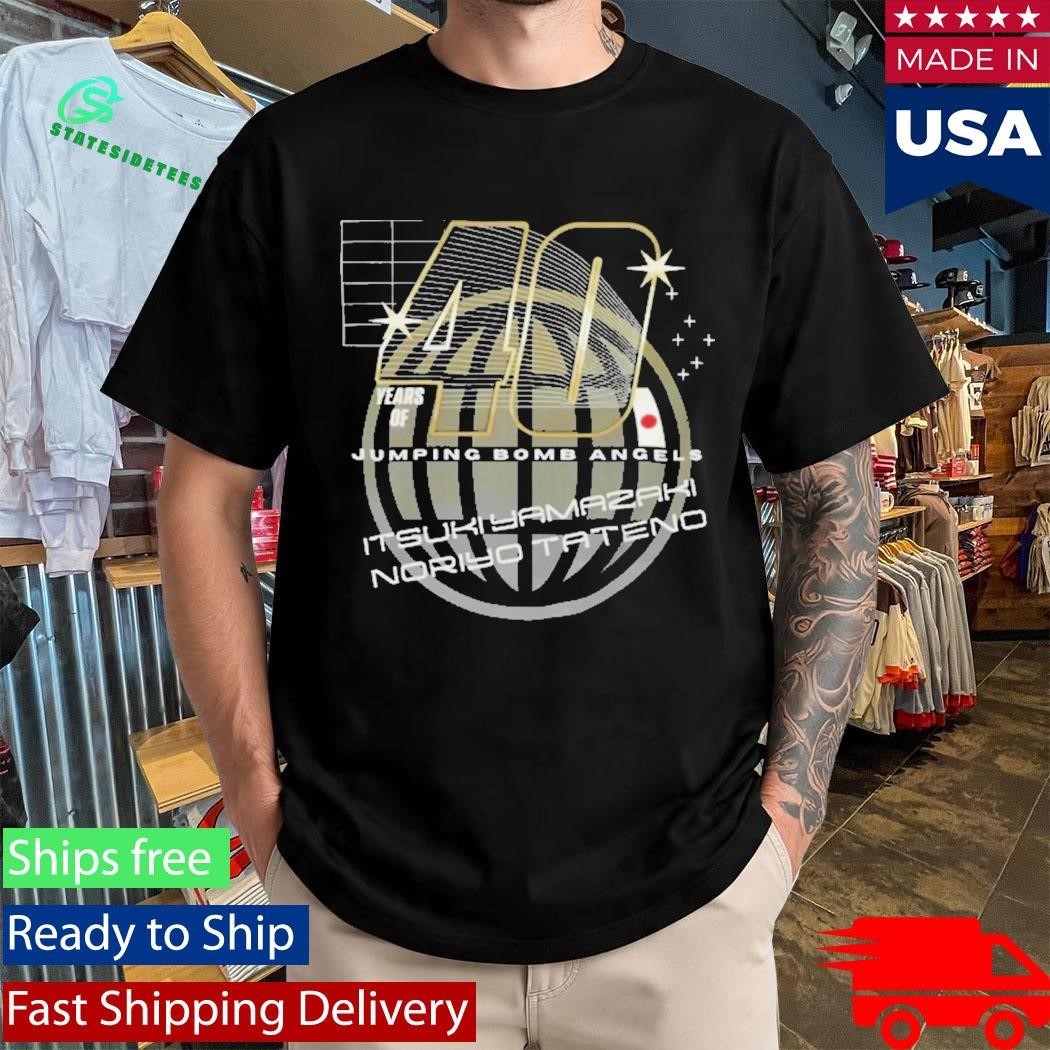 40 Years Of Jumping Bomb Angels Shirt