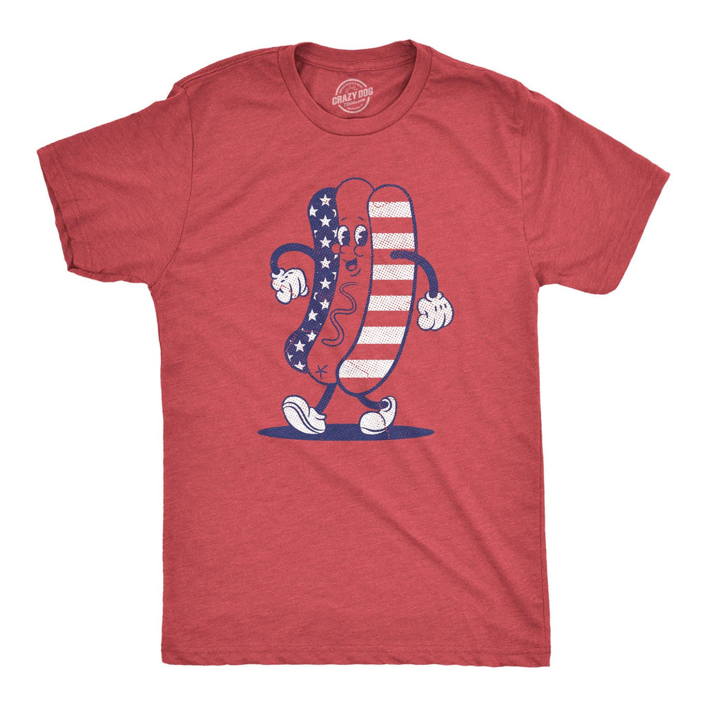 Fourth of July Hotdog Men's T Shirt