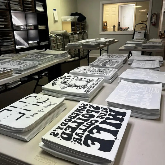 45 Screen Print Transfers Grab Bag!