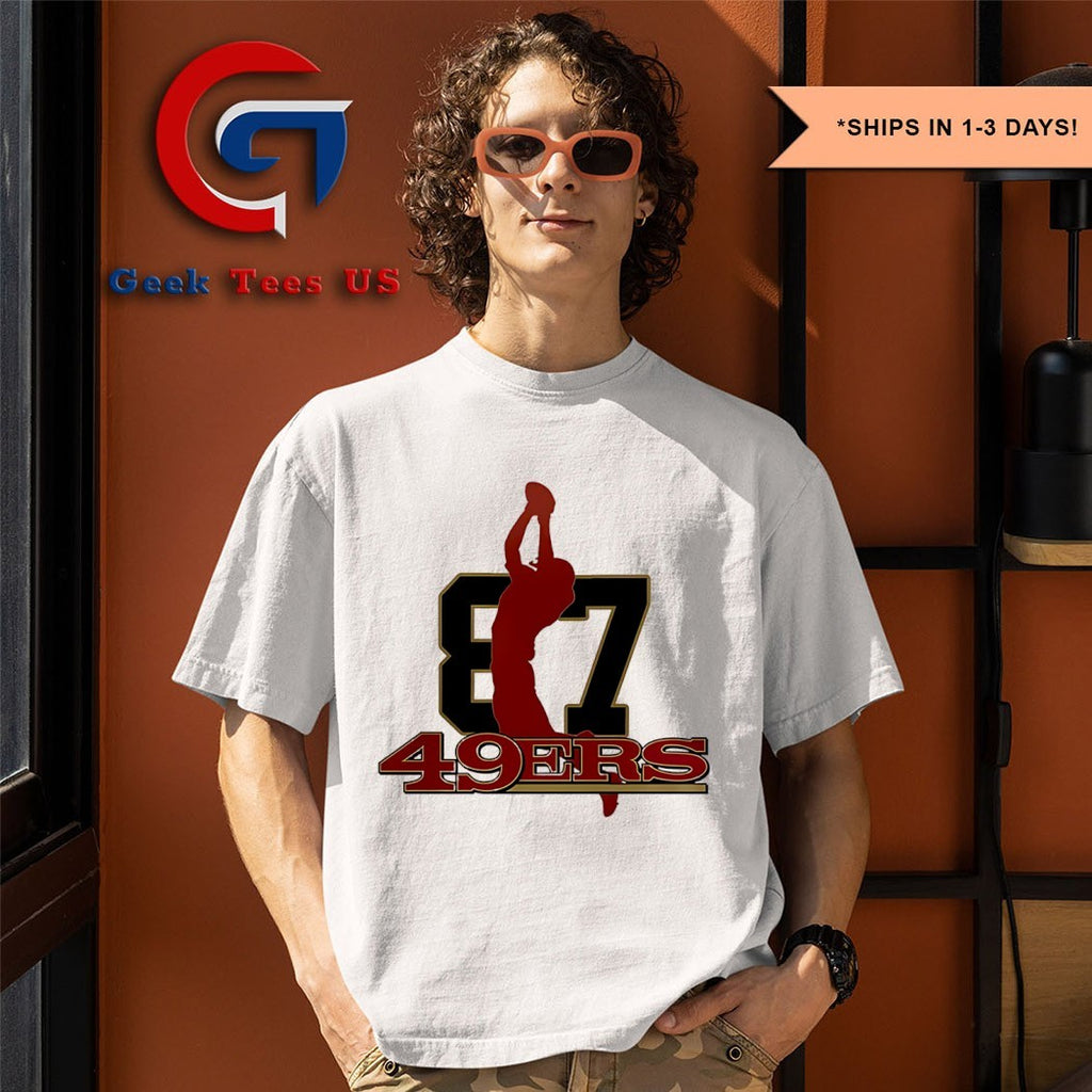 49ers Honor Dwight Clark 87 Day 2025 shirt